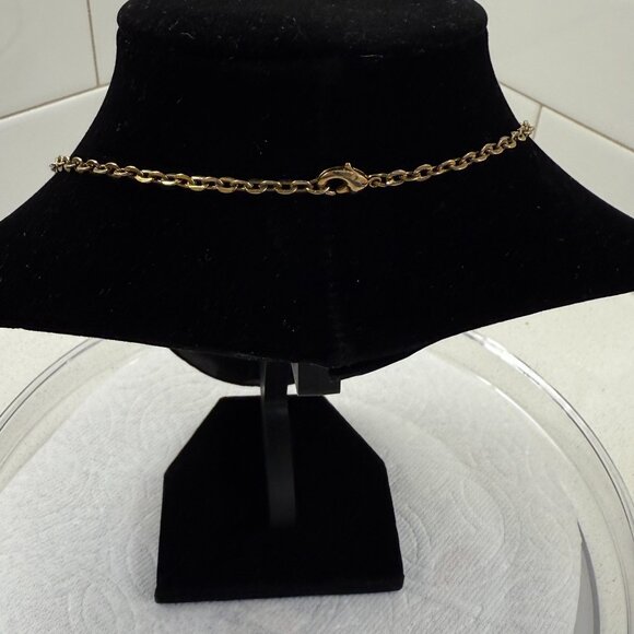 Gorgeous Butterscotch Faceted Acrylic Necklace - Picture 3 of 6